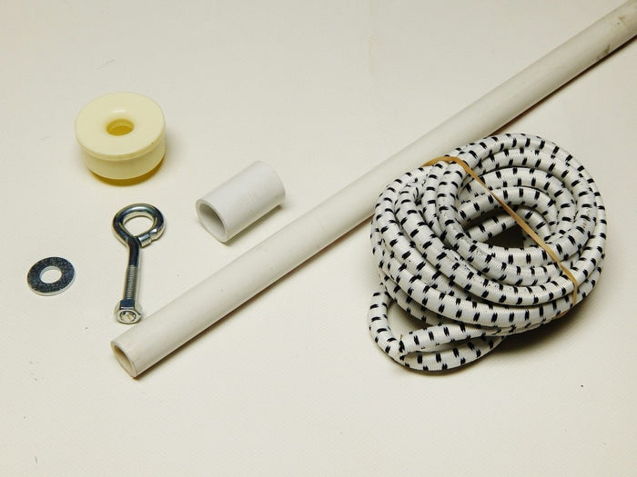Complete Return Assembly - PVC, Return Rope and Hardware | Austin Tarp