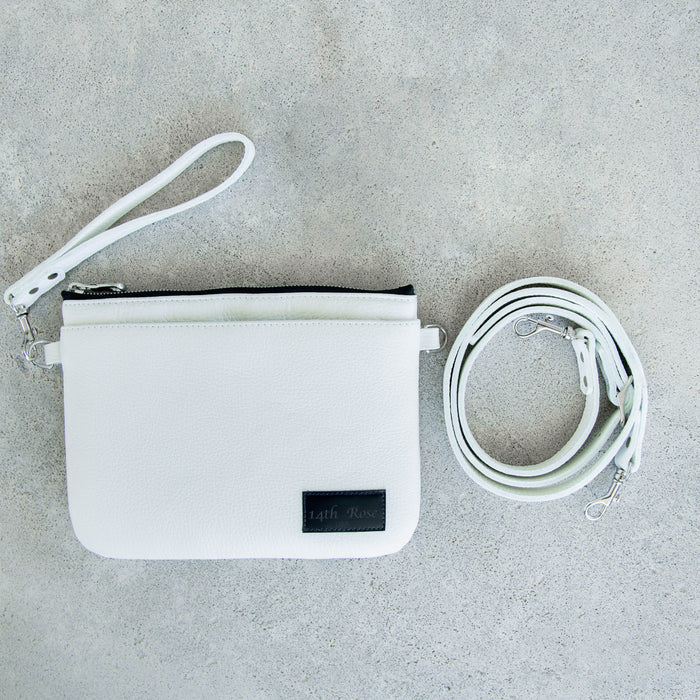 Convertible Purse - Cloud White