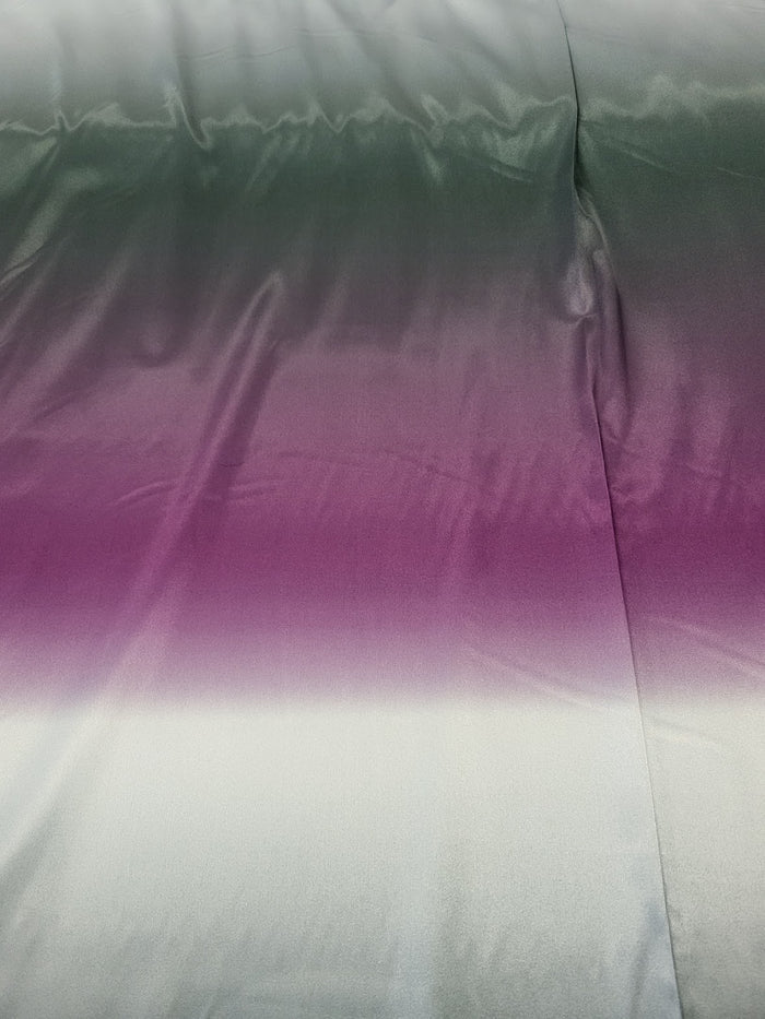 Cool Ombre Shiny Satin