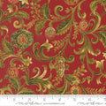 Crimson Twinkling Vine Floral Ornaments- Merry Manor