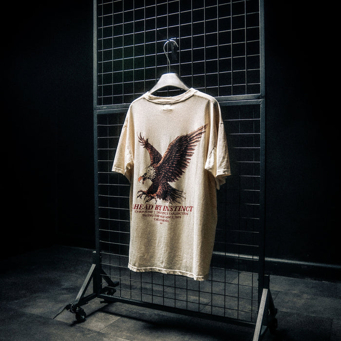 CVMPOUND California Eagle T-shirt (Cream)