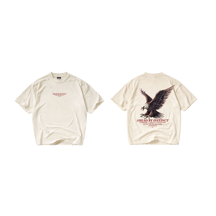 CVMPOUND California Eagle T-shirt (Cream)