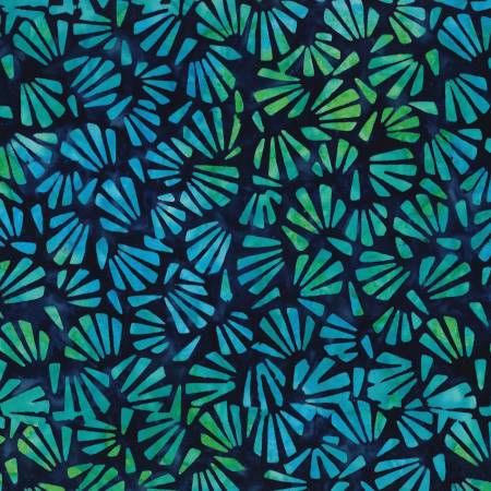Dark Blue Fans All Over- Sea Stars