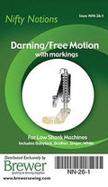 DARNING/FREE MOTION FOOT