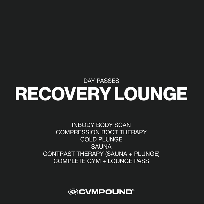 DAY PASSES | RECOVERY LOUNGE AMENITIES