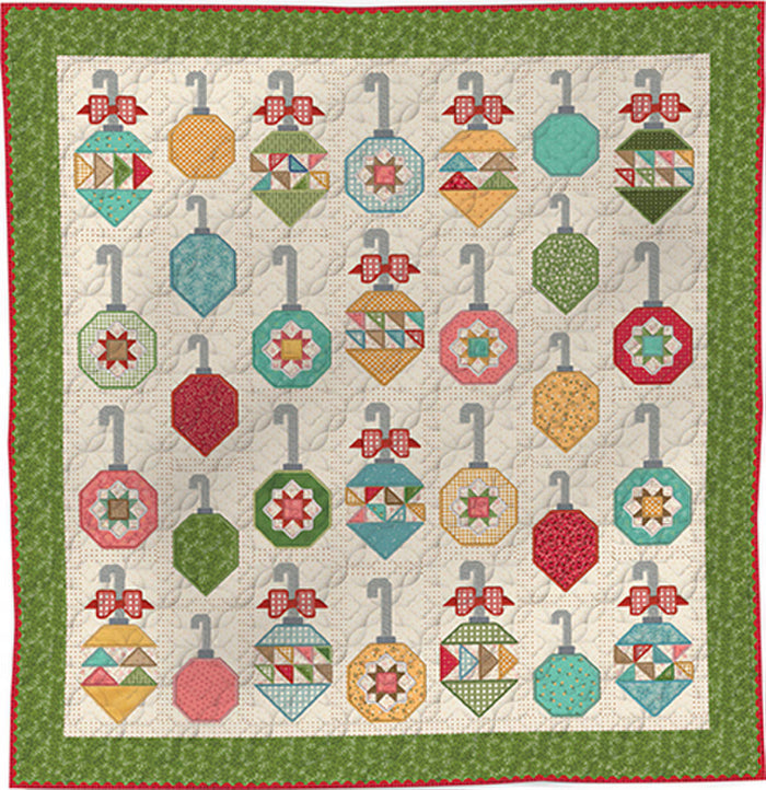 Decorating the Tree Fabric Only Quilt Kit- ME
