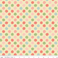 Dots Sunshine Flannel- I Love You to the Moon