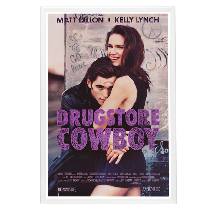 "Drugstore Cowboy" (1989) Framed Movie Poster