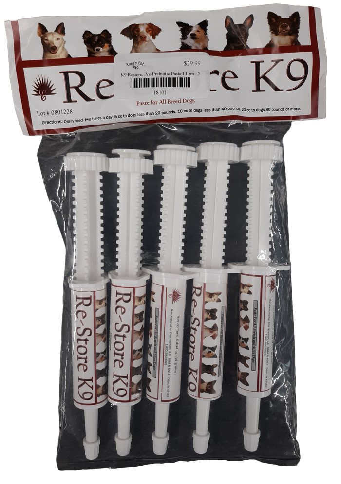 Elite Nutrition K9 Restore Pro/Prebiotic Paste