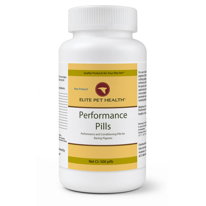 Elite Pet Health Performance Pills for Racing Pigeons – Boost Strength, Stamina & Speed Naturally