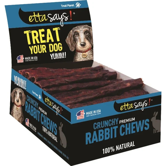 Etta Says! Crunchy Rabbit Chew 4" 36pcs