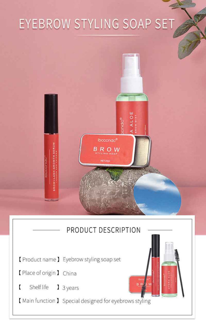 Eyebrow Shaping Set Eyebrow Shaping Soap Eyebrow Growth Liquid