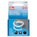 Eyelets with washers 11mm silver 20 pcs