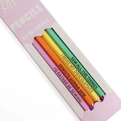 Fabric ID Tape and Sewing Pencils Gift Set