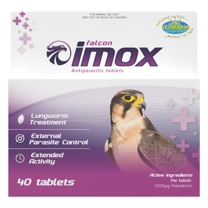 Falcon Imox (Vetafarm) - Effectively Treats Your Falcons' Parasites