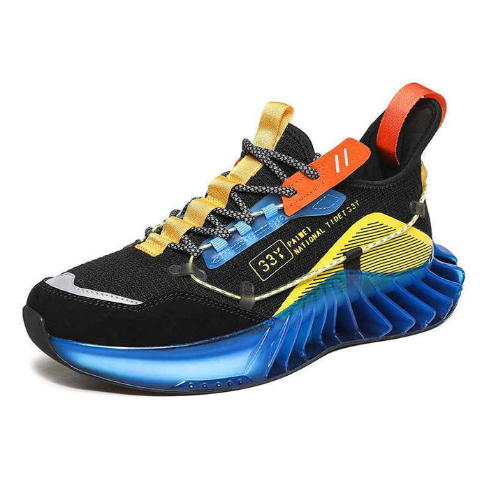 Fall Men's Low-Top Round Toe Injection Shoes Sports Daily Sports Old Shoes