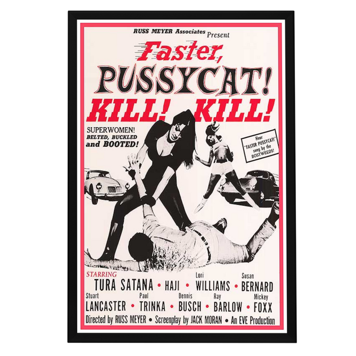 "Faster, Pussycat! Kill! Kill!" (1965) Framed Movie Poster