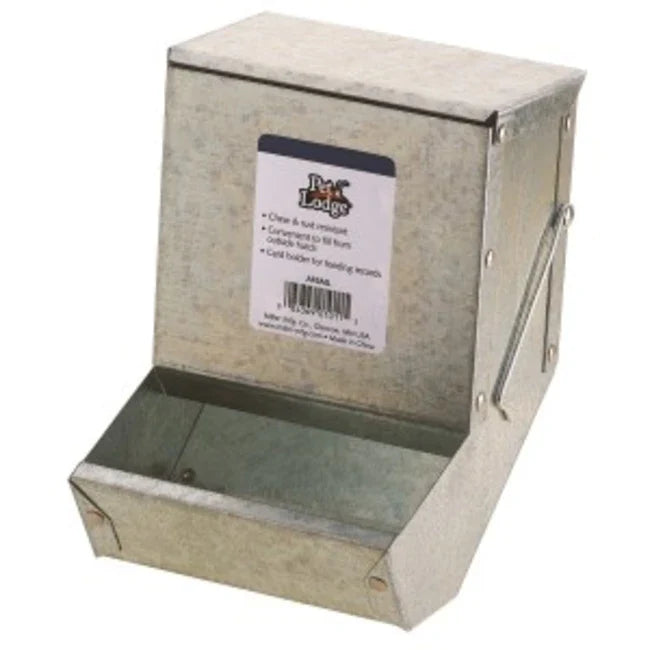 Feeder Metal Rabbit BTM w/LID 5"