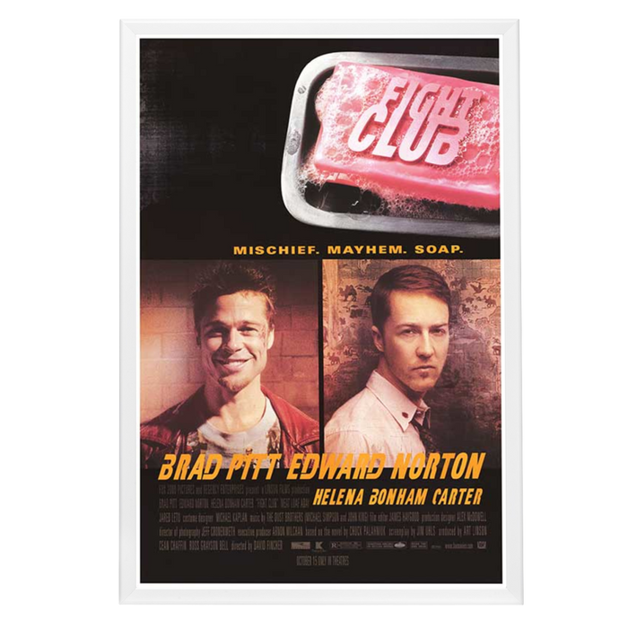"Fight Club" Framed Movie Poster
