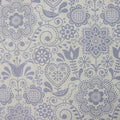 Floral Folk Art Cork 1/2 yard cut