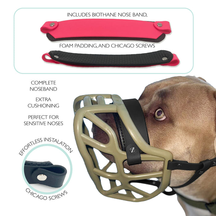 Foam padded nose band - Customisable