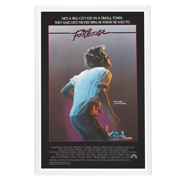 "Footloose" (1984) Framed Movie Poster