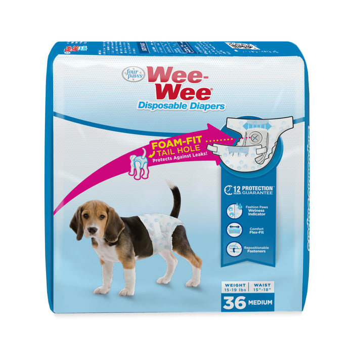 Four Paws Wee-Wee® Disposable Dog Diapers
