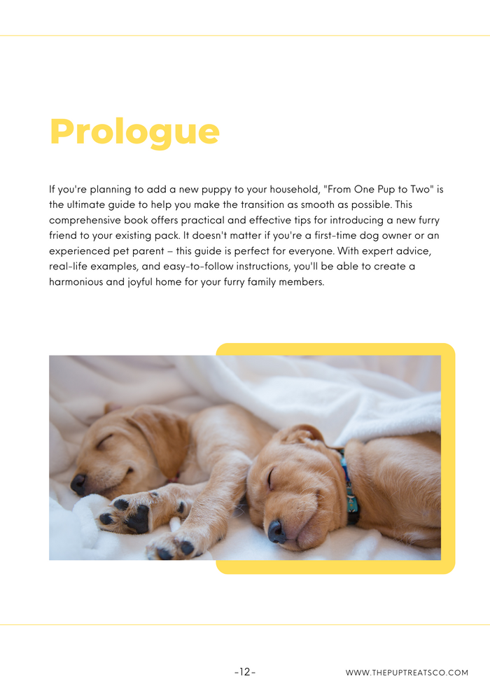 From  One  Pup  to Two