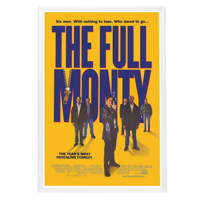 "Full Monty" (1997) Framed Movie Poster