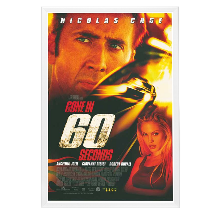 "Gone in 60 Seconds" (2000) Framed Movie Poster