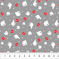 Gray Small Bear Toss- Coca-Cola Polar Winter