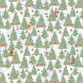 Green Snow- Christmas at Pooh Corner Minky