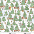 Green/Snow Christmas Trees- Christmas at Pooh Corner