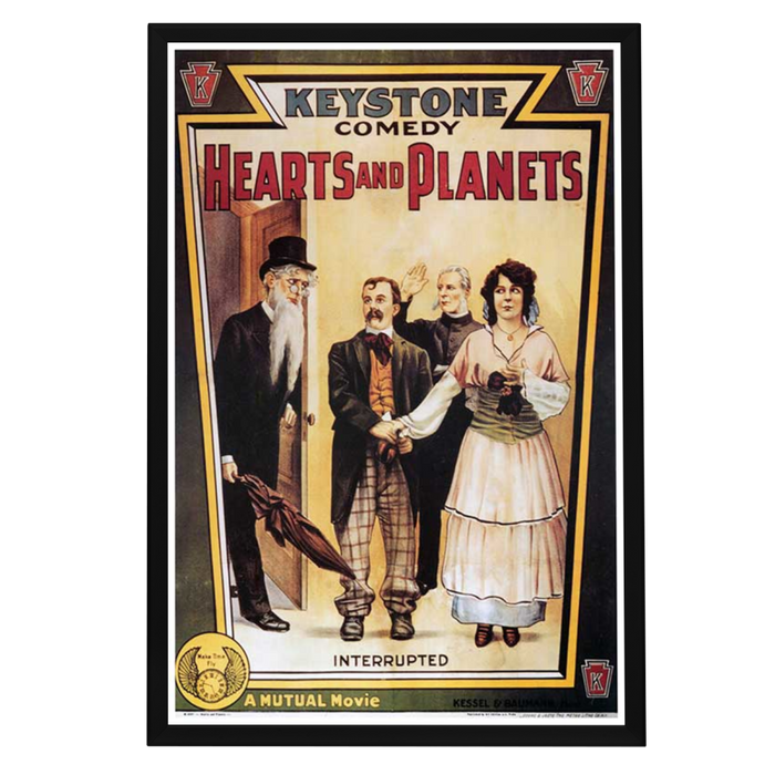 "Hearts And Planets" (1915) Framed Movie Poster