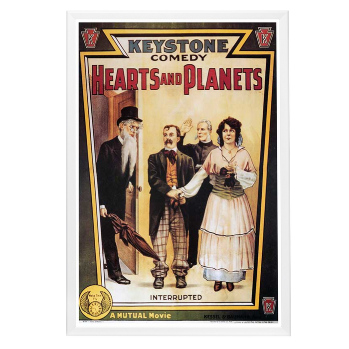 "Hearts And Planets" (1915) Framed Movie Poster