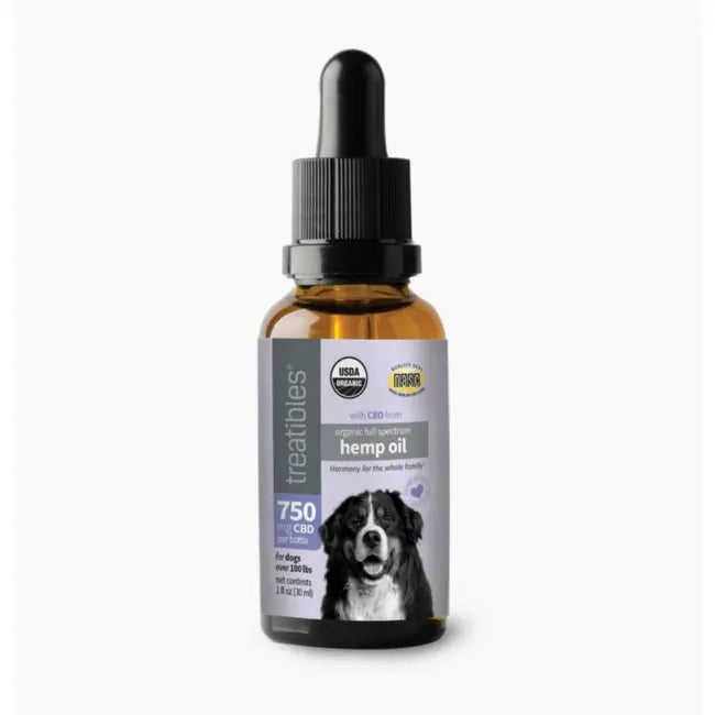 HEMP OIL DROPS FOR DOGS, HORSE AND SMALL PETS