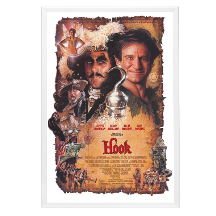 "Hook" (1991) Framed Movie Poster
