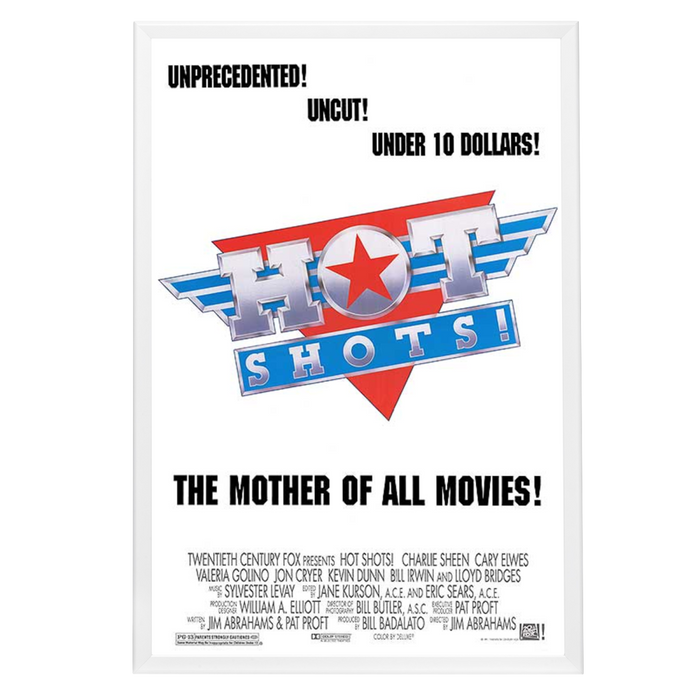 "Hot Shots!" (1991) Framed Movie Poster