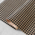 Houndstooth 1/2 yard Cork