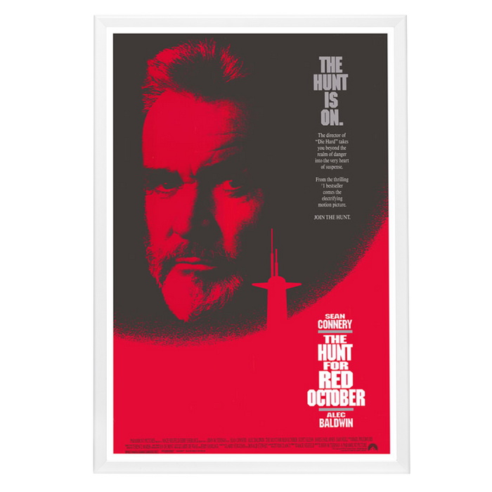 "Hunt For Red October" (1990) Framed Movie Poster