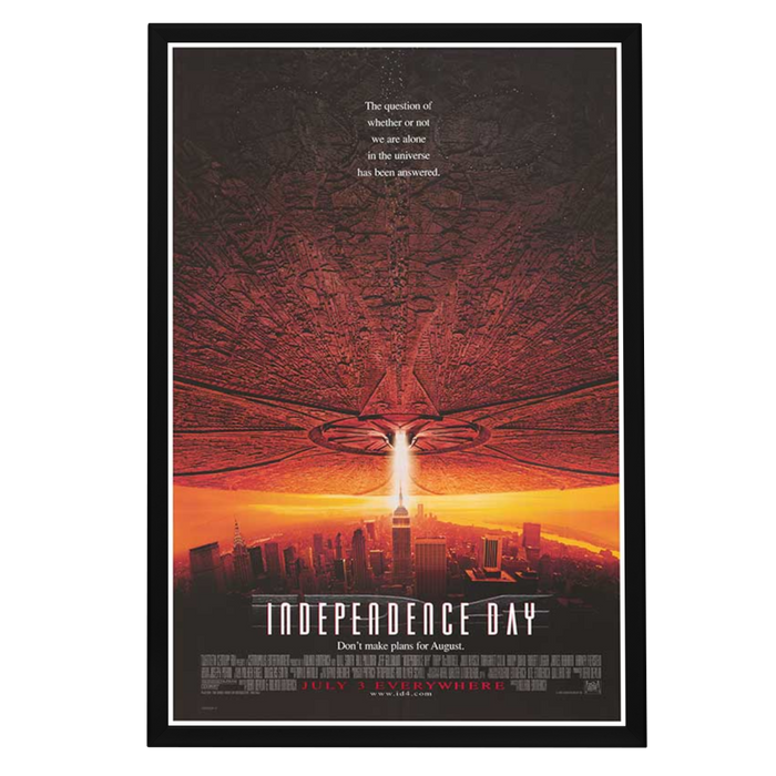"Independence Day" (1996) Framed Movie Poster