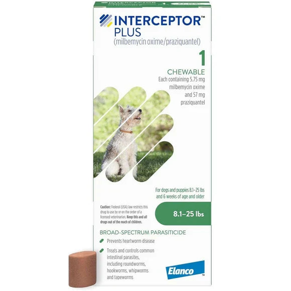 Interceptor Plus Chewables for Dogs