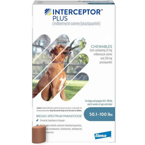 Interceptor Plus Chewables for Dogs