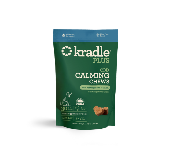 Kradle Plus CBD Calming Chews For Dogs