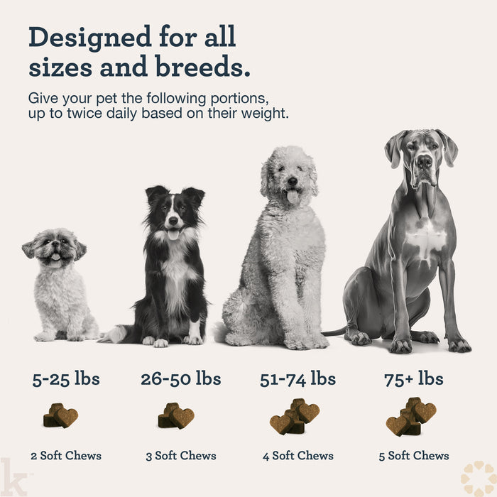 Kradle Plus CBD Calming Chews For Dogs