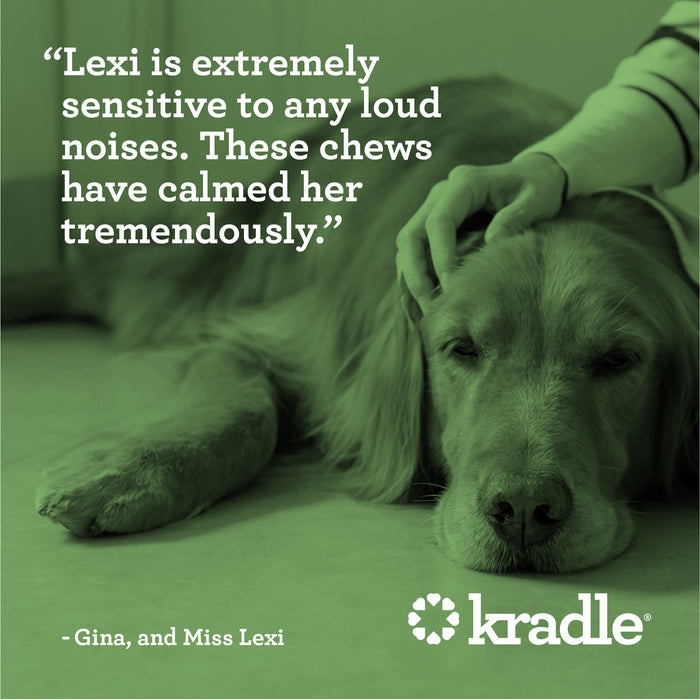 Kradle Plus CBD Calming Chews For Dogs