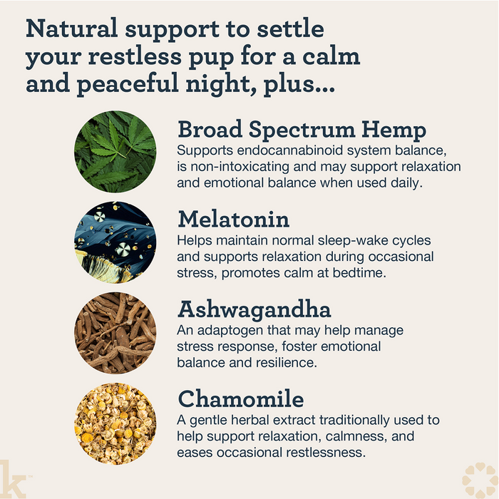 Kradle Plus CBD Nighttime Calming Chews