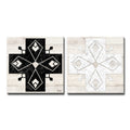 'La Croix No. 4-5' Wrapped Canvas Art Set