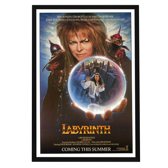 "Labyrinth" (1986) Framed Movie Poster