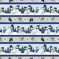 Let It Snow-Man! Border Stripe